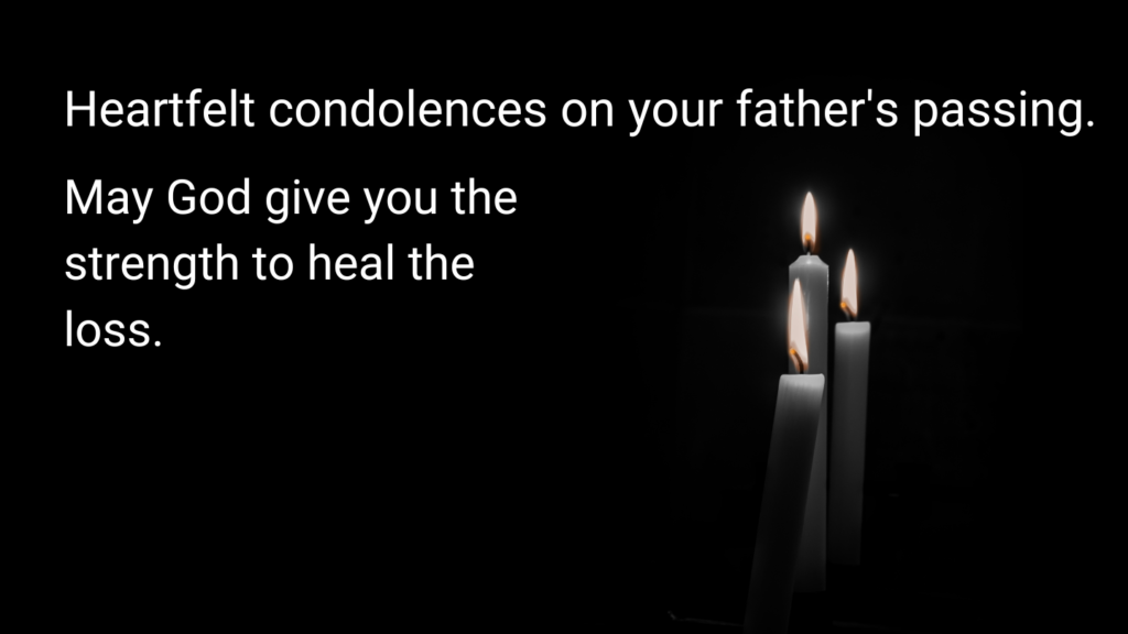 Condolence Message for Death